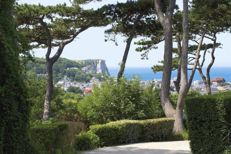 Domaine Saint Clair - Le Donjon Hotell Étretat Exteriör bild