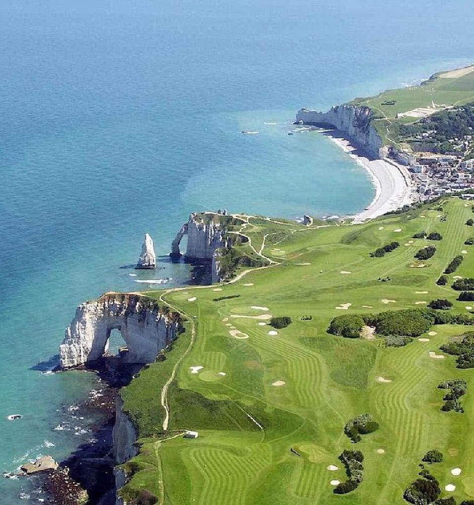 Domaine Saint Clair - Le Donjon Hotell Étretat Exteriör bild