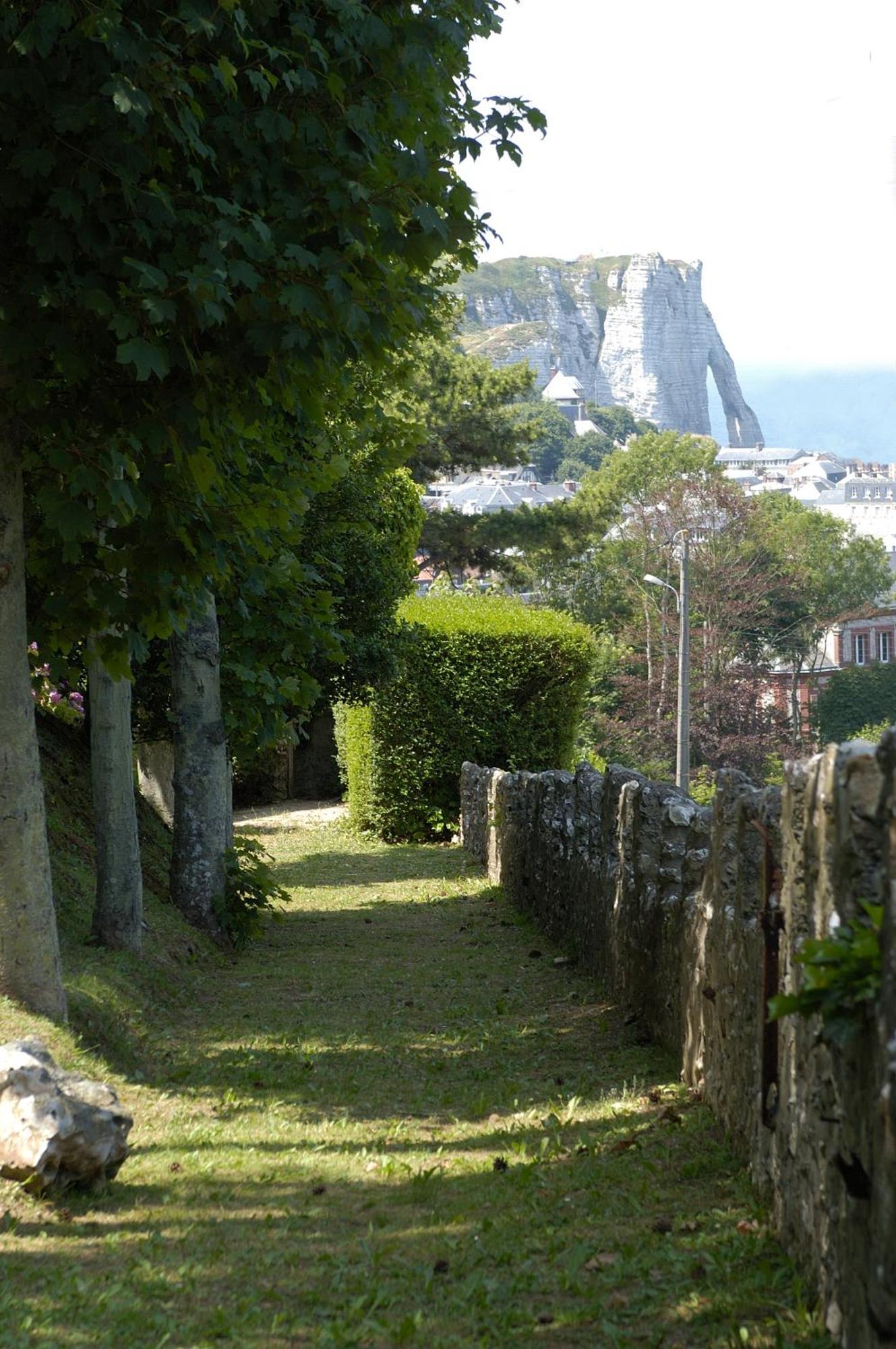 Domaine Saint Clair - Le Donjon Hotell Étretat Exteriör bild