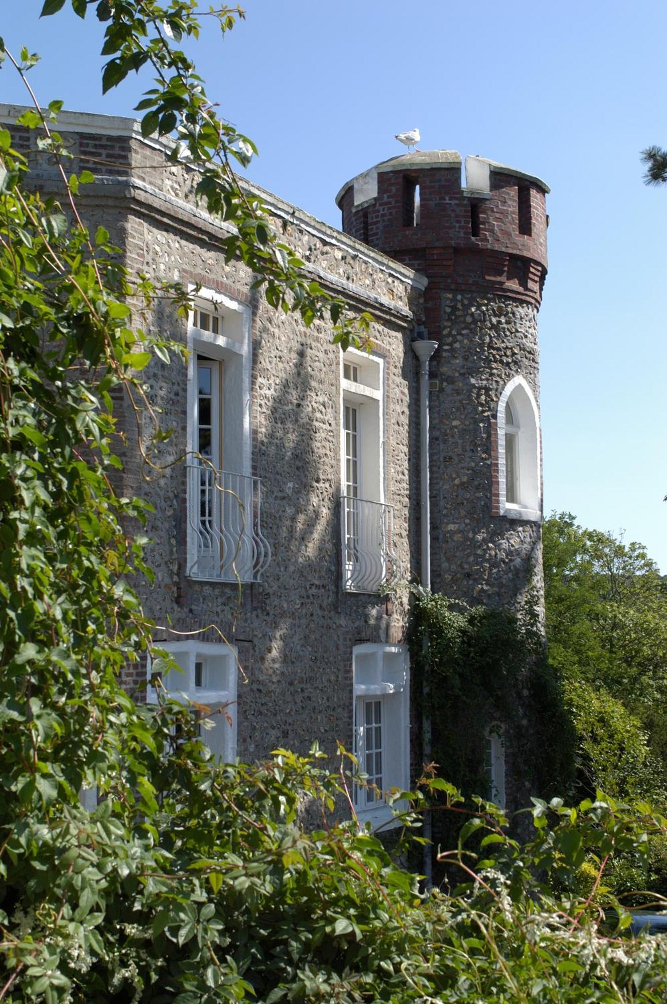 Domaine Saint Clair - Le Donjon Hotell Étretat Exteriör bild